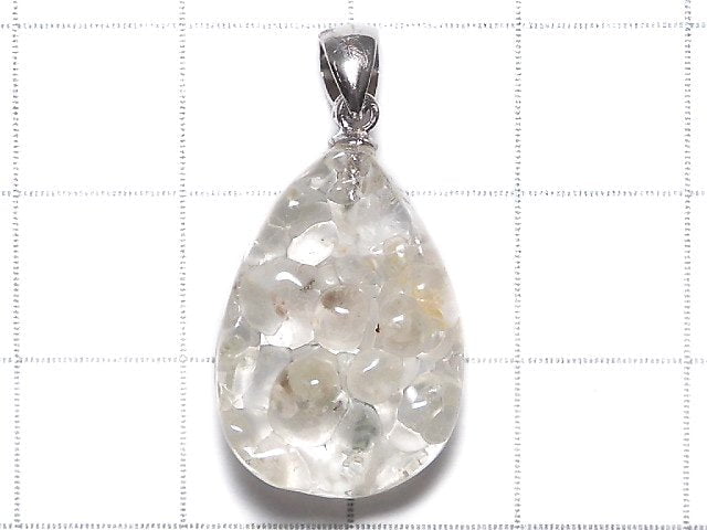 [Video][One of a kind] High Quality Hyalite Opal AAA- Pendant Silver925 NO.204