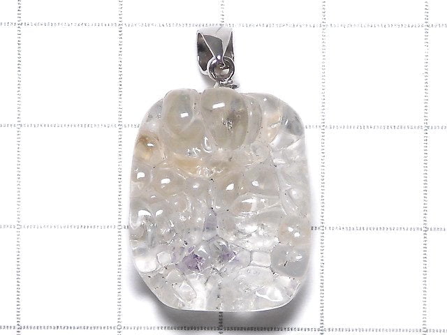 [Video][One of a kind] High Quality Hyalite Opal AAA- Pendant Silver925 NO.208