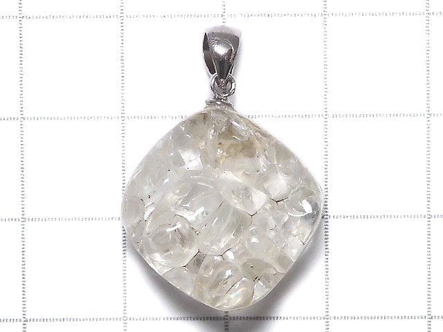 [Video][One of a kind] High Quality Hyalite Opal AAA- Pendant Silver925 NO.211