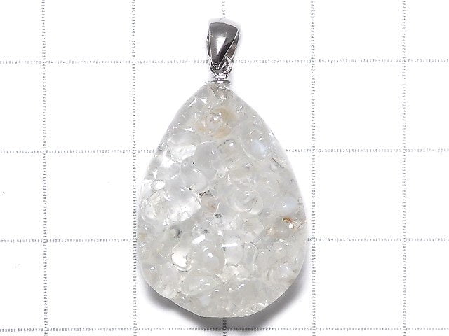 [Video][One of a kind] High Quality Hyalite Opal AAA- Pendant Silver925 NO.214