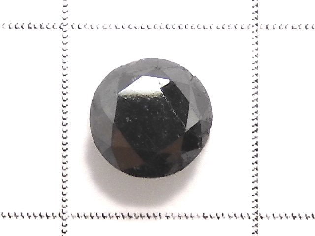 [Video][One of a kind] Black Diamond Loose stone Faceted 1pc NO.202