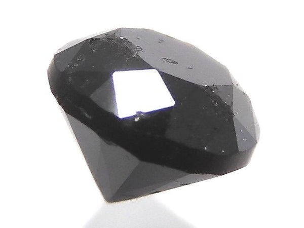 [Video][One of a kind] Black Diamond Loose stone Faceted 1pc NO.206