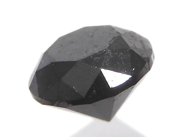 [Video][One of a kind] Black Diamond Loose stone Faceted 1pc NO.207