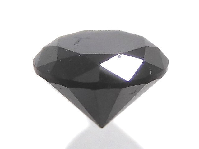 [Video][One of a kind] Black Diamond Loose stone Faceted 1pc NO.208