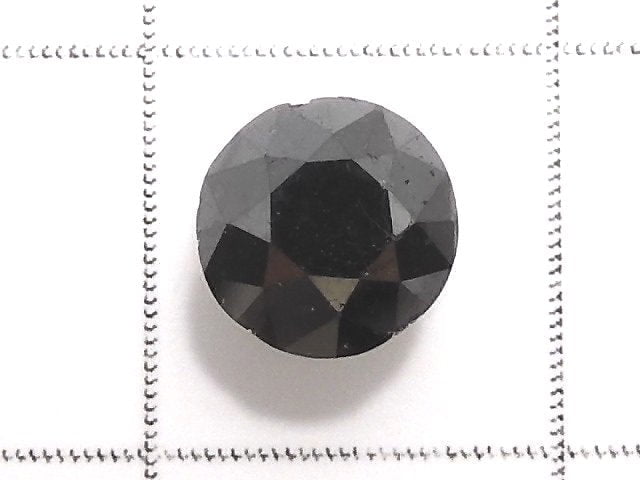 [Video][One of a kind] Black Diamond Loose stone Faceted 1pc NO.209