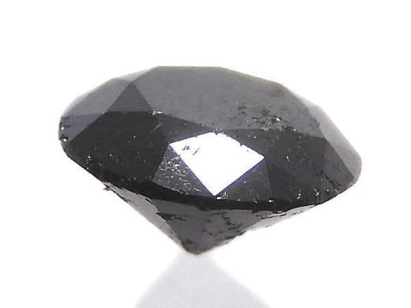 [Video][One of a kind] Black Diamond Loose stone Faceted 1pc NO.210