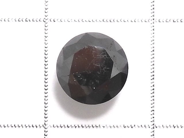 [Video][One of a kind] Black Diamond Loose stone Faceted 1pc NO.213