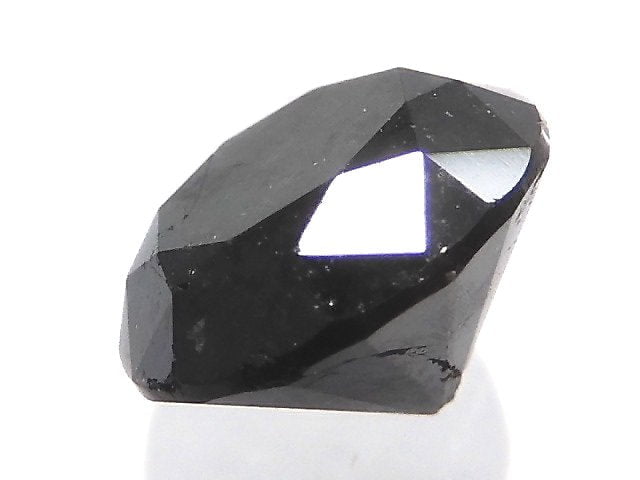 [Video][One of a kind] Black Diamond Loose stone Faceted 1pc NO.218