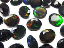 [Video]High Quality Black Opal AAA- Loose stone Oval Faceted 11x9mm 2pcs