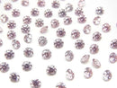 [Video] Moissanite AAA Loose stone Round Faceted 3x3mm [Sakura Pink] 5pcs