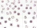 [Video] Moissanite AAA Loose stone Round Faceted 3x3mm [Sakura Pink] 5pcs