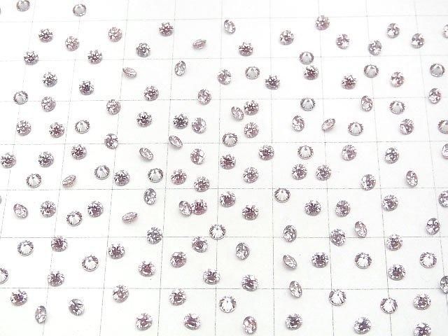 [Video] Moissanite AAA Loose stone Round Faceted 3x3mm [Sakura Pink] 5pcs