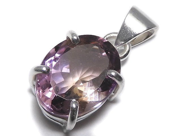 [Video][One of a kind] High Quality Ametrine AAA Faceted Pendant Silver925 NO.224