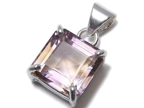 [Video][One of a kind] High Quality Ametrine AAA Faceted Pendant Silver925 NO.225