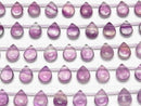 [Video] Multicolor Fluorite AAA- Pear shape (Smooth) 12x9mm 1strand beads (aprx.7inch/18cm)