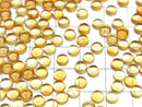 [Video]High Quality Citrine AAA Round Cabochon 5x5mm 5pcs