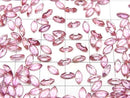 [Video]High Quality Pink Topaz AAA Loose stone Marquise Faceted 6x3mm 10pcs