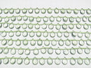 [Video] Green Fluorite AAA- Pear shape (Smooth) 12x9x5mm 1strand beads (aprx.7inch/18cm)