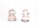 [Video]Rose Quartz AAA Snake Motif 17x12mm [Undrilled] 1pc