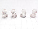 [Video]Rose Quartz AAA Snake Motif 17x12mm [Undrilled] 1pc