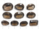 [Video][One of a kind] High Quality Smoky Quartz AAA Loose stone Concave Cut 10pcs Set NO.1