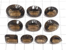 [Video][One of a kind] High Quality Smoky Quartz AAA Loose stone Concave Cut 10pcs Set NO.3