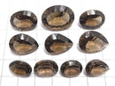[Video][One of a kind] High Quality Smoky Quartz AAA Loose stone Concave Cut 10pcs Set NO.8