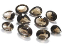 [Video][One of a kind] High Quality Smoky Quartz AAA Loose stone Concave Cut 10pcs Set NO.9