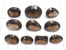 [Video][One of a kind] High Quality Smoky Quartz AAA Loose stone Concave Cut 10pcs Set NO.12