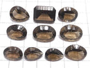 [Video][One of a kind] High Quality Smoky Quartz AAA Loose stone Concave Cut 10pcs Set NO.17