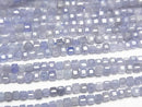 [Video] High Quality! Tanzanite AA+ Cube Shape 2x2x2mm half or 1strand beads (aprx.15inch/37cm)