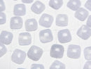 [Video] Blue Lace Agate AAA Square Cabochon 6x6mm 4pcs