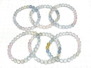 [Video] Beryl Mix (Multicolor Aquamarine) AAA Round 6.5mm Bracelet