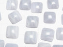 [Video] Blue Lace Agate AA++ Square Cabochon 10x10mm 2pcs