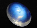[Video][One of a kind] High Quality Rainbow Moonstone AAA Cabochon 1pc NO.135