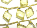 [Video]High Quality Lemon Quartz AAA- Diamond Shape 16x12mm half or 1strand (8pcs )