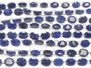 [Video]Lapislazuli AA++ Oval Faceted 9x7mm [Double Hole] 1strand (16pcs)