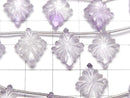 [Video]High Quality Pink Amethyst AAA Rosette Carving 16x12mm 1strand (6pcs)