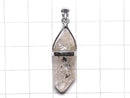 [Video][One of a kind] Oil in Quartz Point Pendant Silver925 1pc NO.45