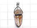 [Video][One of a kind] Oil in Quartz Point Pendant Silver925 1pc NO.47
