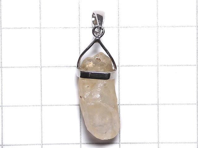 [Video][One of a kind] Oil in Quartz Point Pendant Silver925 1pc NO.48