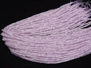 [Video] High Quality! Kunzite AA++ Cube Shape 2.5x2.5x2.5mm 1strand beads (aprx.15inch/37cm)