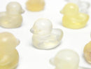 [Video] Golden Fluorite AAA Duck Motif 13x15mm [Undrilled] 3pcs