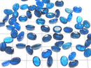 [Video]High Quality Neon Blue Apatite AAA- Loose stone Oval Faceted Size Mix 2pcs