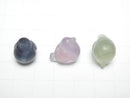 [Video] Multicolor Fluorite AAA Bird Motif 13x17mm [Drilled Hole] 5pcs