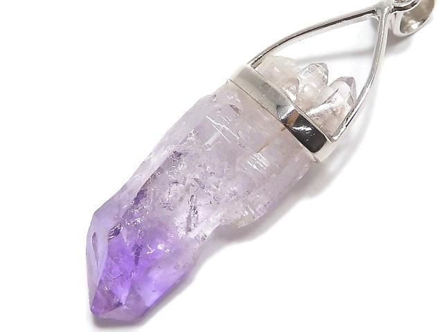 [Video][One of a kind] Elestial Quartz Point Pendant Silver925 NO.7