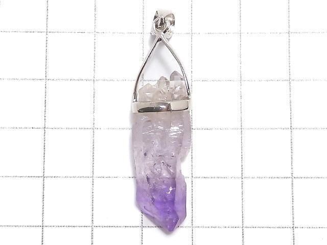 [Video][One of a kind] Elestial Quartz Point Pendant Silver925 NO.7