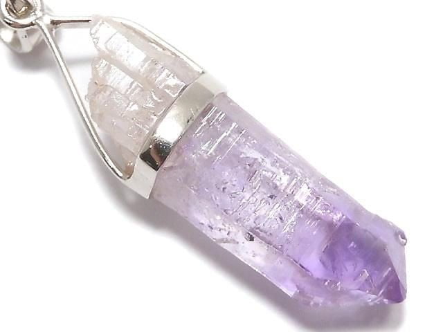 [Video][One of a kind] Elestial Quartz Point Pendant Silver925 NO.10