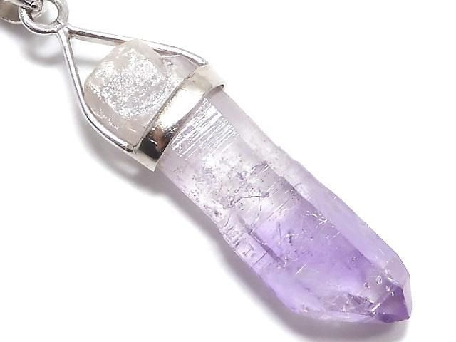 [Video][One of a kind] Elestial Quartz Point Pendant Silver925 NO.14