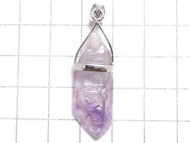 [Video][One of a kind] Elestial Quartz Point Pendant Silver925 NO.20